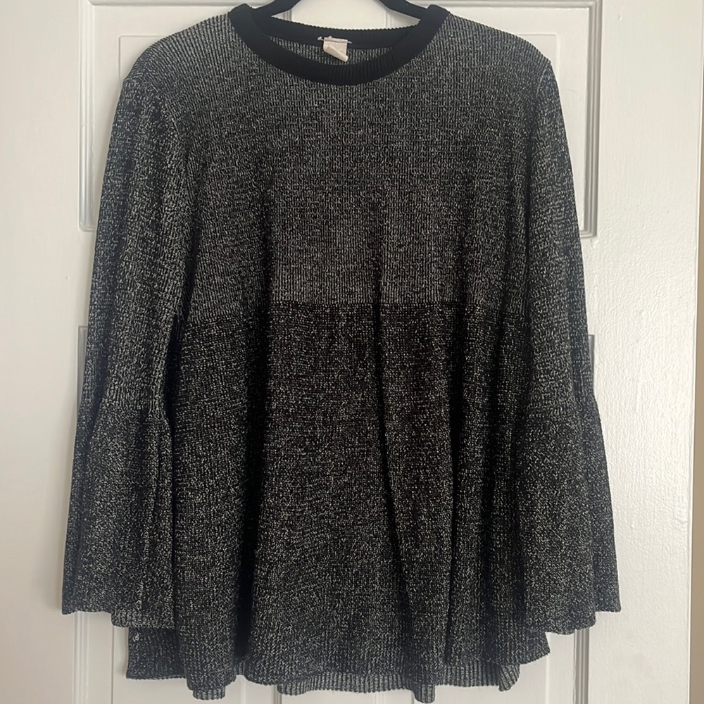 Black and dark grey sweater